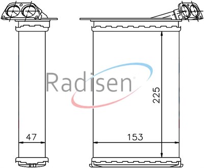BMW E30 Kalorifer Radyatörü Klimalı RADISEN