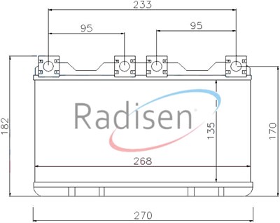 BMW E38 Kalorifer Radyatörü RADISEN