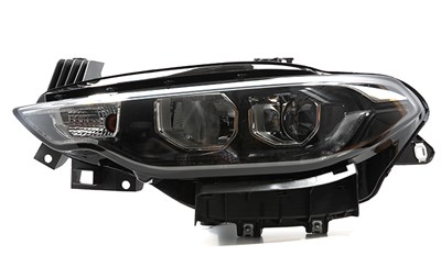 Fiat Egea Far Motorlu Sol Krom Çıtalı - LED DRL Park ESER