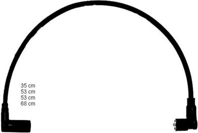 Fiat Tempra Mpi 1.6İe 8V Punto 1.4 Gt Turbo Buji Kablosu 7785350