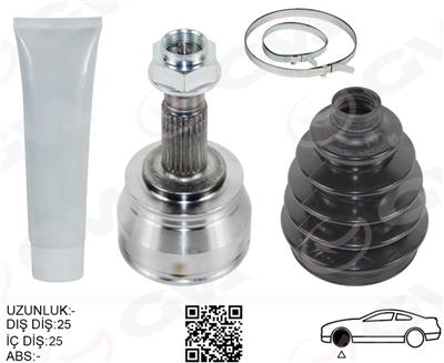 Fiat Egea (15-) 1.3-1.6 Mjtd Aks Kafası Dış 46308734