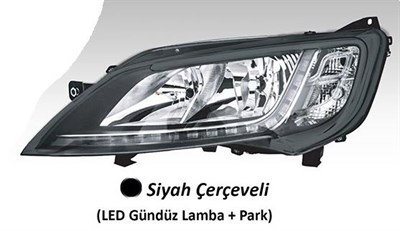 Fiat Ducato Maxi Peugeot Boxer Citroen Jumper Sol Far Motorlu Siyah... AYFAR