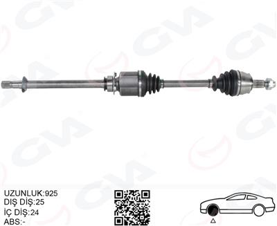 Fiat Linea (07-) 1.3 Mtj Komple Aks Sağ 51816768