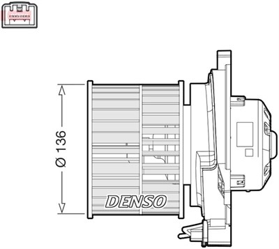 Ford Fiesta Fusion Kalorifer Motoru