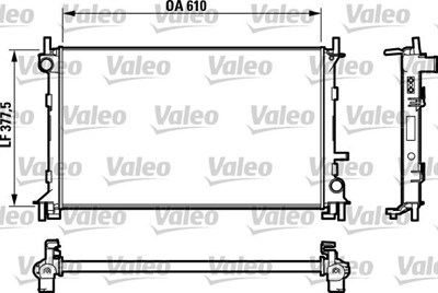 Ford Focus Su Radyatör 1.6 Zetec