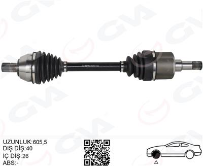 Ford Mondeo Galaxy S-Max Volvo S60 V60 V70 Ön Aks Komple Sol 6G913b437bf-6G913b437be-166777