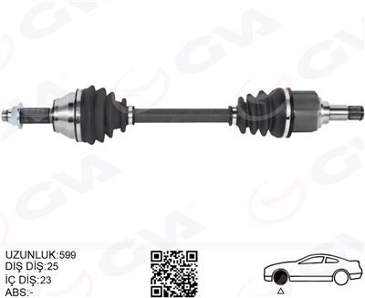 Ford Escort 5 6 Ön Aks Komple Sol 97Fx3220ca-1014111