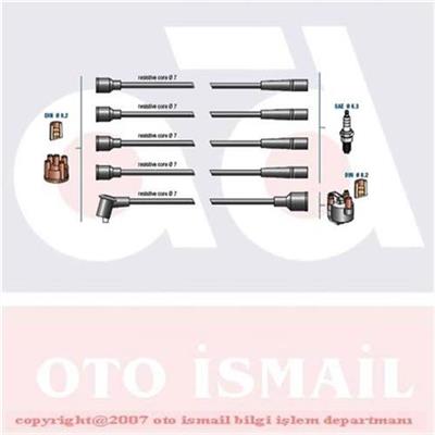 Ford Taunus Sierra (82-90) 1.6 2.0 Buji Kablo Tk 80B612280aa