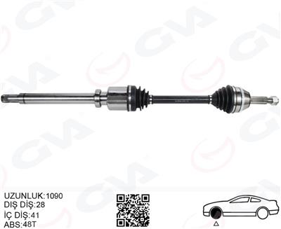 Ford Transit V347 (07>11) 2.2 Tdci Komple Aks Ön Sağ 8C113b436ad-Cc113b436bb-151291