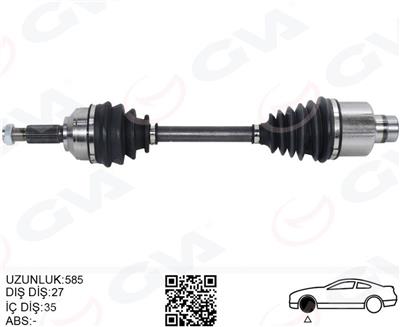 Ford Mondeo 3 (00>07) 1.8-2.0 16V-2.0Tdci Ön Aks Komple Sağ 2S713b436bc-1214374-1312785