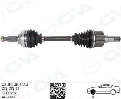 Ford Mondeo 1-2 (93>00) 1.6-1.8-2.0 Ön Aks Komple Sol Absli 96Bg3b437aab-1023212-1690738