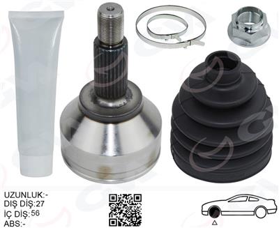 Ford Mondeo 3 (00>07) 2.0 Tdci Ön Aks Kafası Dış 1S7w3b413da-4106372