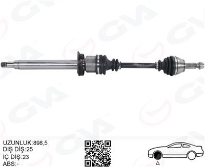 Ford Fiesta 4 (95>02) 1.25-1.4 16V 1.8Td Ön Aks Komple Sağ 97Fx3219da-1059520