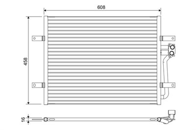 Volkswagen Golf 7 Klima Kondanseri VALEO
