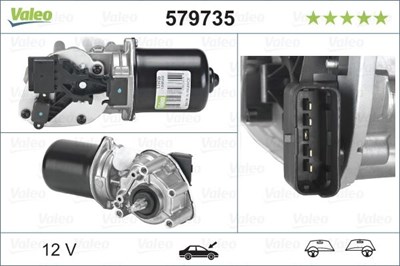 Renault Grand Scenic Iı Ön Cam Silecek Motoru