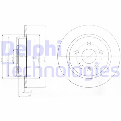 Opel Insignia A Arka Fren Aynası DELPHI