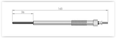 Kia Carnival 2.9 Crdi Kia K2900 2.9D Kızdırma Bujisi 367104X900