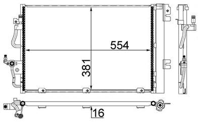 Klıma Radyatoru-Opel: Astra H 