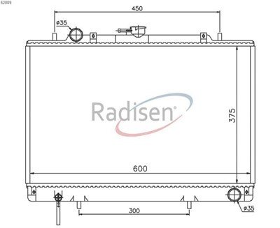 Mitsubishi L200 Radyatör 2.5D RADISEN