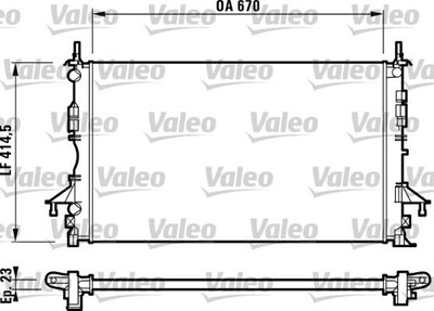 Renault Laguna Iı Radyatör 1.6-1.8-2.0-1.9 Dcı Otomatik Klimalı