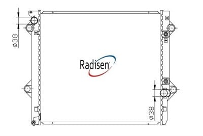 Toyota Land Cruiser Prado 3.0 D4D Radyatör RADISEN