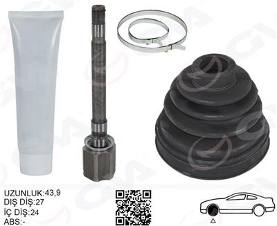 Land Rover Discovery 3 4 R.R Sport 1 Aks Mili Ön Sağ Tdb500100-Lr047294-Lr072070