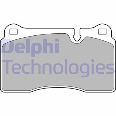 Land Rover Range Rover L320 L322 Ön Fren Balatası DELPHI