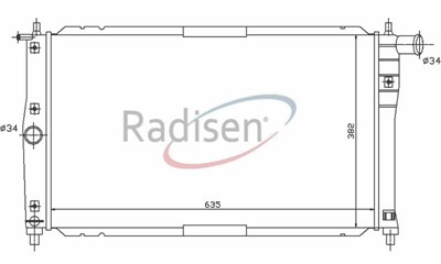 Daewoo Lanos Radyatör 1.3i-1.5i-1.6i AT RADISEN
