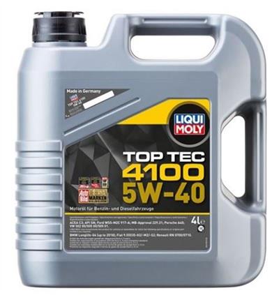 Lıquımoly Motor Yağı 5W-40 Top Tec 4100 4 Litre