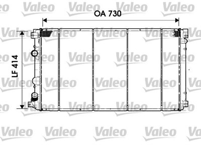 Renault Master Iı Opel Movano Radyatör 2.5Dcı Manuel Klimasız