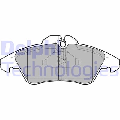 Mercedes W638 B901-B904 Volkswagen LT 28-35-46 Ön Fren Balatası DELPHI