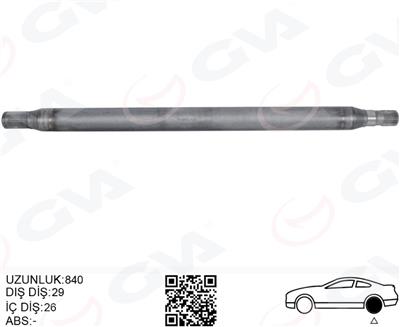 Mercedes Sprinter B906 Vw Crafter Aks Mili Arka Sol A9063502510-2E0501171e