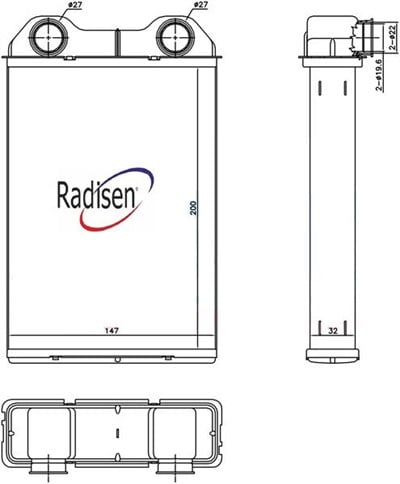 Mini Convertible Kalorifer Radyatörü RADISEN