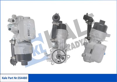 Ford Mondeo Kuga Peugeot C4 C5 407 508 Volvo S40 V50 Yağ Soğutucusu Komple... KALE-RADYATOR