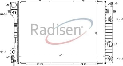 Opel Omega B Su Radyatörü RADISEN
