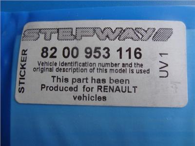 Dacia Sandero Stepway Ön Kapı Yazısı Sağ Yazı 8200953116-990445286R