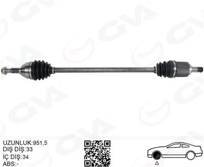 Opel Astra J (09-16) 1.4 T Komple Aks Ön Sağ 13250828-374415-13335132