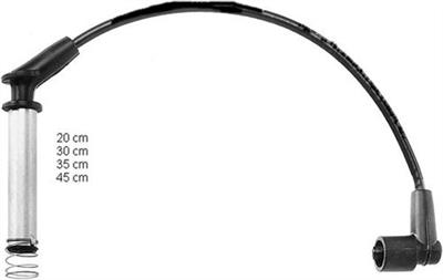 Opel Corsa B Astra F Vectra A Bujı Kablosu 1.2-1.4-1.6 1612651-90486612-1612591-16125
