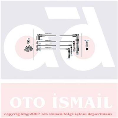 Opel Vectra B Astra F Corsa Buji Kablo Tk 1612561