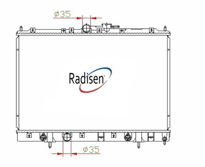 Mitsubishi Pajero Radyatör 4G93 RADISEN