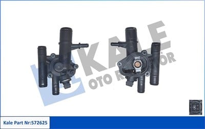 Nissan Primera Komple Termostat Plastik Gövdeli 89 C KALE-RADYATOR