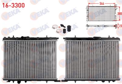 Peugeot Partner Radyatör Suyu (Mekanik) Veka 1330.38