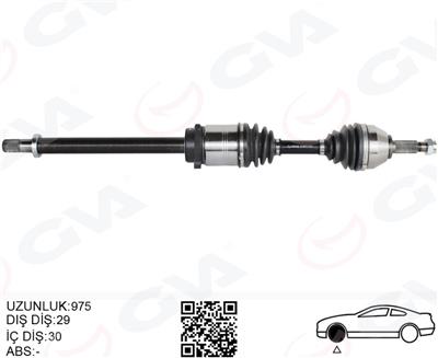 Renault Koleos (2008-2014) 2.0 Dci Ön Aks Sağ 39100Jy04a-39100Jd74a-39100974