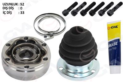 Volkswagen Polo Cordoba 1.6-1.4 16V (1994-2001) Aks Kafası İç 6N0498103-171498103D-871498103