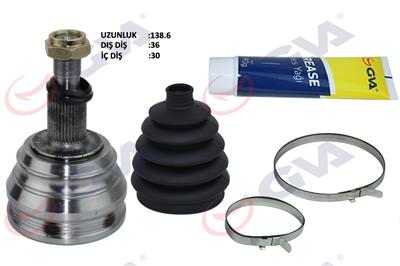 Volkswagen Golf 4 Bora A3 Leon Toledo Octavia Aks Kafası Dış Ön 1J0407311d-357498099E-1H040731