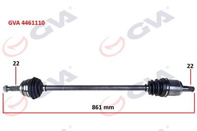 Skoda Favorit (89-94) 1.3 Komple Aks Sağ 6U0407272f