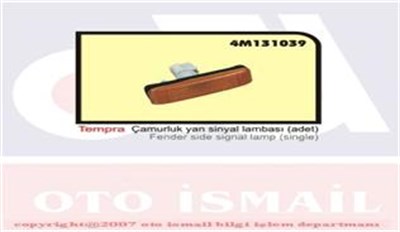 Fiat Tempra Çamurluk Yan Sinyal Lambası OZAR