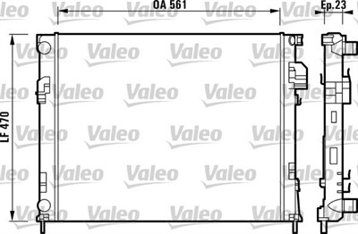 Renault Trafic Iı Opel Vivaro Radyatör 1.9Dti Manuel Klimalı
