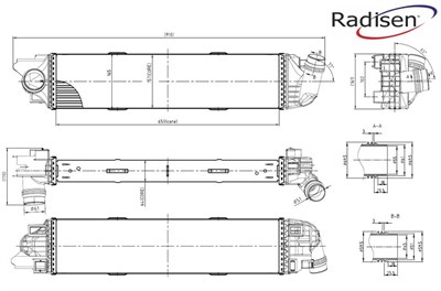 Renault Trafic III Intercooler RADISEN