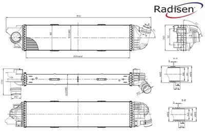 Renault Trafic III Intercooler RADISEN
